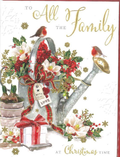 Picture of TO ALL THE FAMILY CHRISTMAS CARD